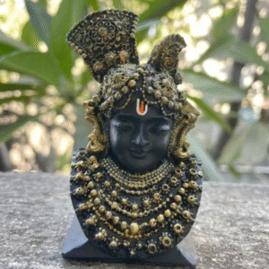 Nathdwara Srinathji Mukharvind Darshan SWAROOP Lord Krishna Statue