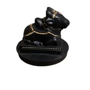 Nandi Idol, Handcrafted Matt Finish Shiva's Cow Statue