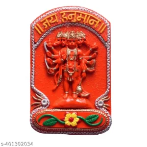 Resin Shree Panchmukhi Hanuman Wall Hanging
