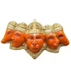 Handicraft Polyresin Panchmukhi Hanuman Ji Murti Statue