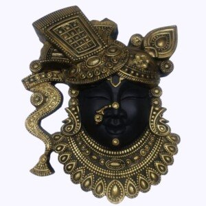 Krishna Shreenathji Wall Hanging (Resin Marbledust)