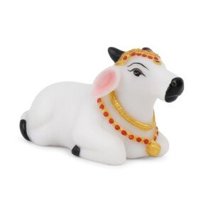 Cute Mini Kneeling Cow